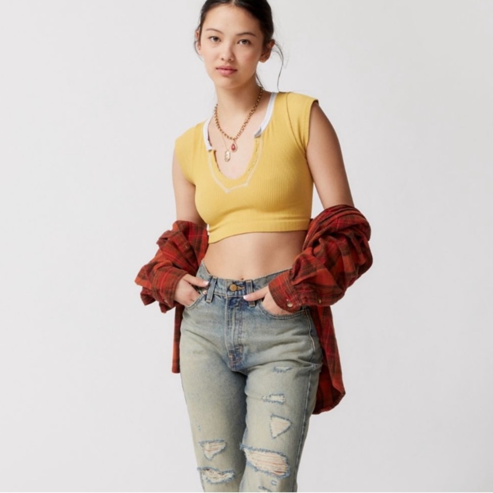 NWT UO Go for Gold XS / S Out From Under Urban Outfitters - Picture 3 of 6